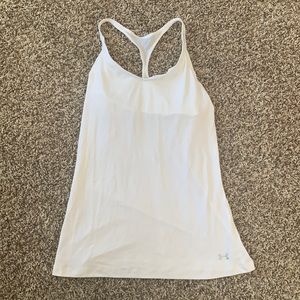 Under Armor Dry Fit Tank with built in bra